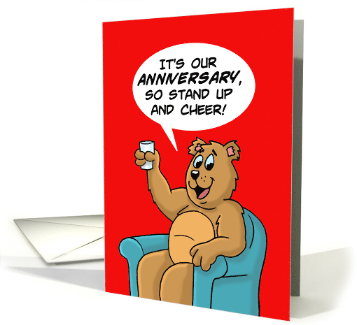 It's Our Anniversary, So Stand Up and Cheer! Bear in... (1474906)