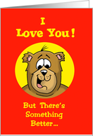 Cartoon Bear Saying...