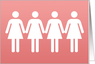 Support Breast Cancer Awareness Month Card