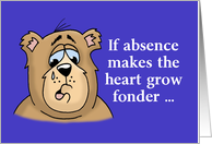 Absence Makes the...