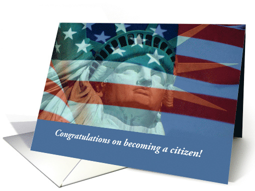 Congratulations on Becoming a Citizen with Flag and... (1479172)