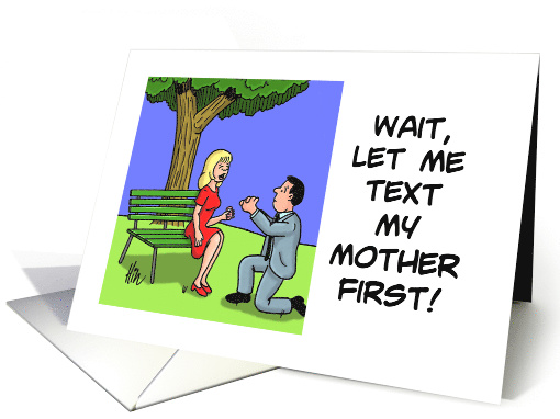 Humorous Congratulations on Your Engagement card (1484034)