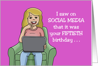 50th Birthday Card...