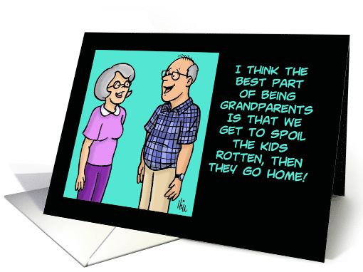 Grandparents Day Card Best Part About Being Grandparents card