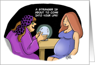 Congratulations On Becoming Parents Card With Psychic Reading card