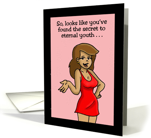 Leap Year Birthday Secret of Eternal Youth card (1500554)