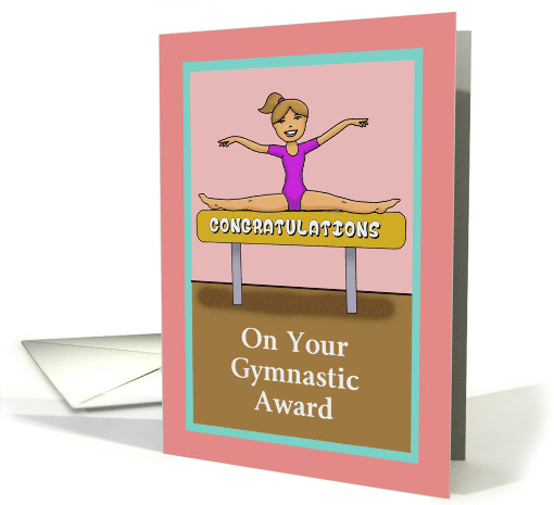 Congratulations On Gymnastic Award card (1516750)
