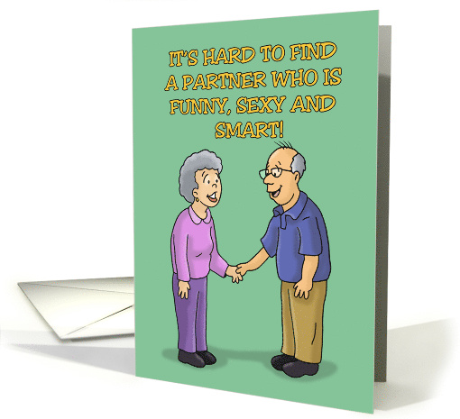 Humorous Anniversary For Wife From Husband Hard To Find A Partner card