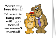 Anniversary Card For Spouse You’re My Best Friend card