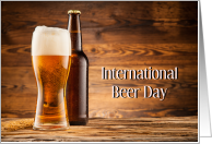 International Beer Day card