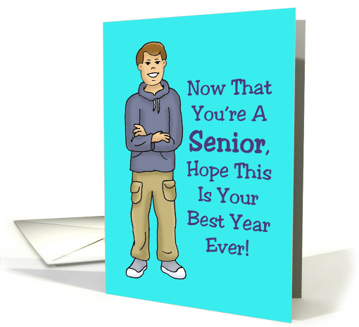 Back To School Card For A New Senior card (1537848)