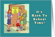 School Days Card For A Teacher It’s Back To School Time! card