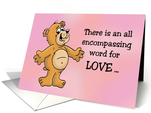 Birthday Card For Grandma An All Encompassing Word For Love card