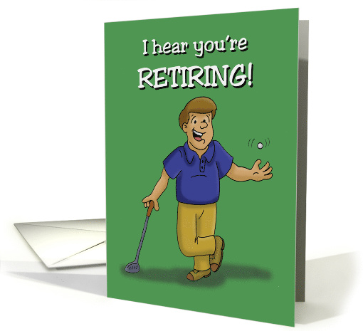 Humorous Retirement Card Goodbye Tension Hello Pension card (1545206)