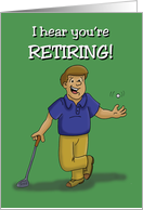 Humorous Retirement Card Goodbye Tension Hello Pension card