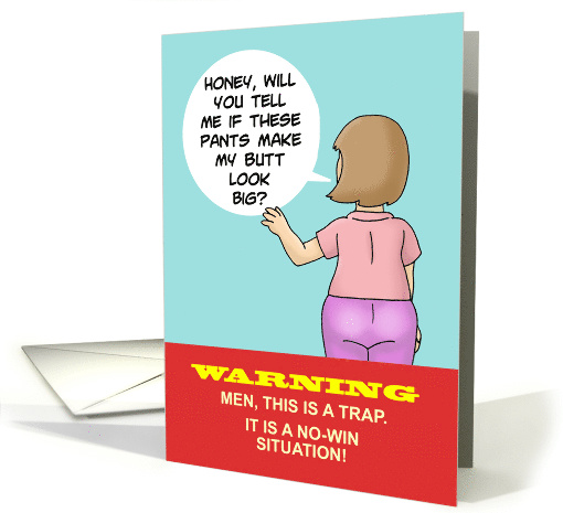 Anniversary Card Warning This Is A No-Win Situation card (1546370)