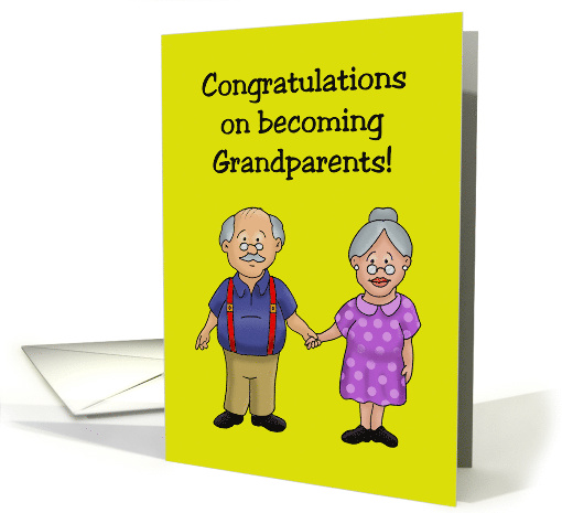 Congratulations On Becoming Grandparents card (1547190)