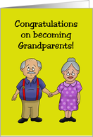 Congratulations On Becoming Grandparents Card