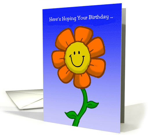 Birthday Card Here's Hoping Your Birthday Is As Awesome... (1547534)
