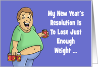 Humorous New Year's...