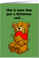 This Is More Than Just a Christmas Card It’s A Hug That Folds card
