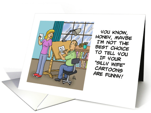 National Cartoonist Day (May 5) Card With A Cartoon Of... (1556690)