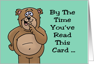 Adult Love.Romance Card By The Time You’ve Read This card