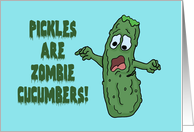 National Pickle Day...