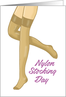 Nylon Stocking Day...