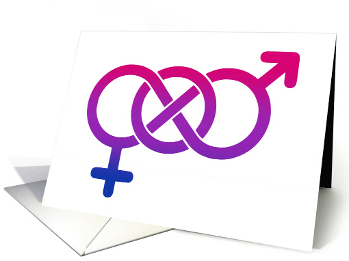 Celebrate Bisexuality Day With Bisexuality Logo In Red... (1570778)