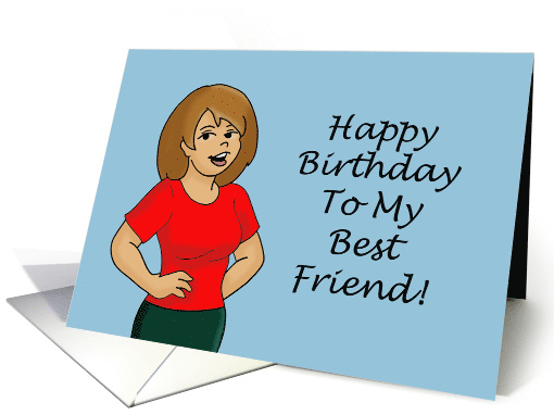Birthday Card For Best Friend Here's To Another Year card (1571636)