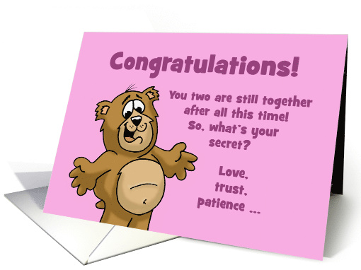 Anniversary Card You Two Are Still Together After All This Time card