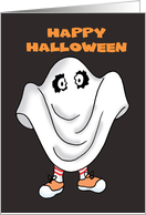 Halloween Card With Ghost Happy Halloween To My Boo! card