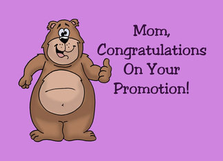 Congratulations Mom,...