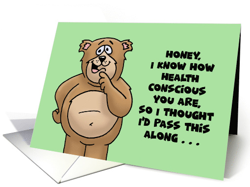 Humorous Adult Love, Romance Card Semen Is Gluten Free card (1594538)