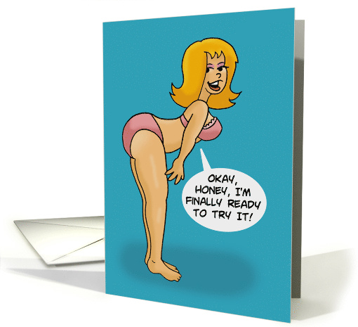Adult April Fools' Day Card Ready For Anal Sex card (1597336)