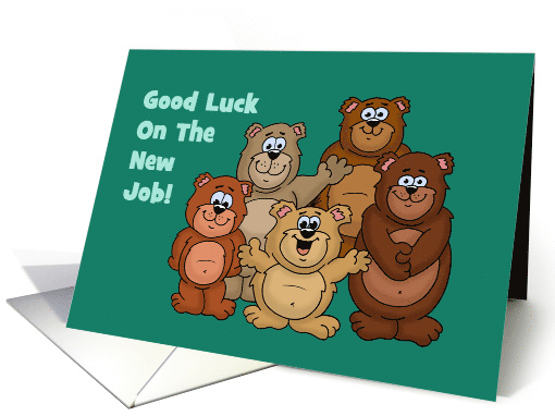 Congratulations On The New Job Finding Better Colleagues Than Us card