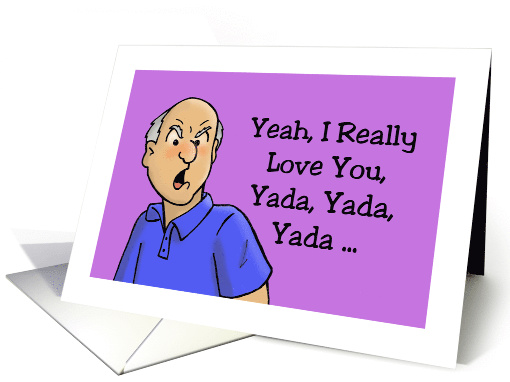Humorous Anniversary Card With Cartoon Old Man Is It... (1620624)