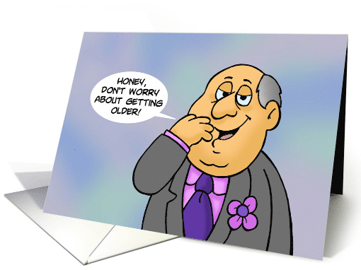Humorous Birthday Card For Her I Have A Thing For Granny Panties card