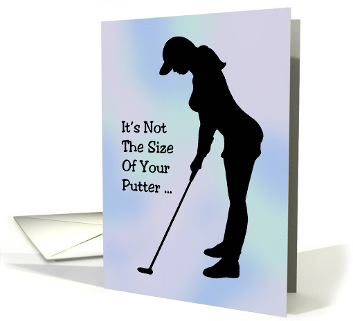 Humorous Adult Birthday Card For Him It's Not The Size Of... (1629694)
