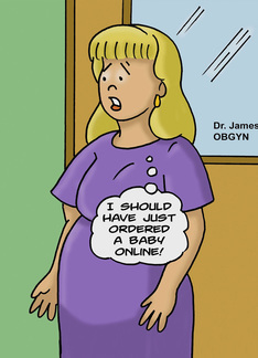 Humorous Labor Day Card I Should Have Ordered A Baby Online