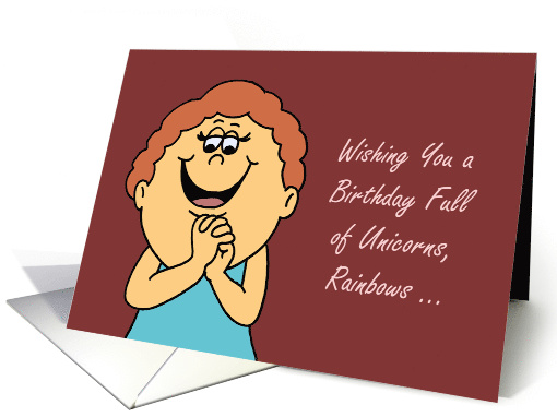Adult Birthday A Birthday Full Of Unicorns And All That... (1632914)