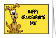 Happy Grandparents Day From The Dog Paws-itively The Best card