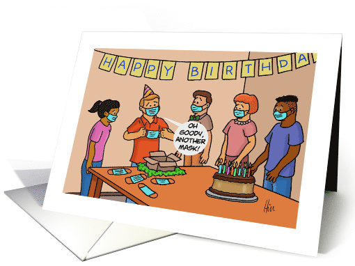 Birthday Card About Birthday Presents During The Pandemic... (1637724)