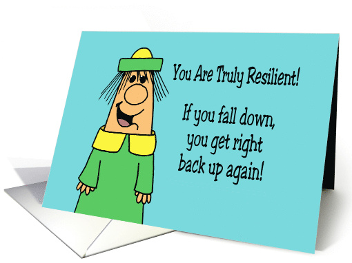 Humorous Getting Older Birthday If You Fall Down You Get Back Up card