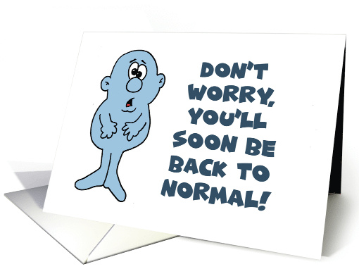 Get Well Card With Cartoon Character You'll Soon Be Back... (1675488)