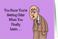 Getting Older...
