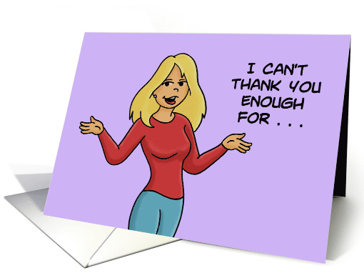40th Birthday I Can't Thank You Enough For Turning 40 Before Me card