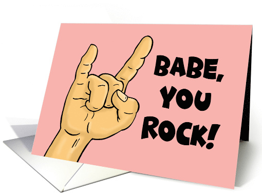 Anniversary Card For Spouse With Concert Hand Gesture... (1683368)