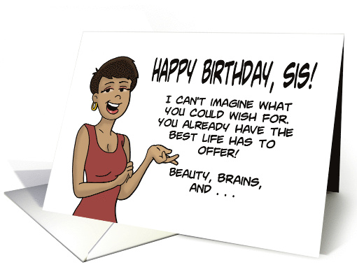 Black Sister Birthday You Already Have The Best Life Has To Offer card